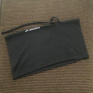 EUC Brooks adjustable neck warmer grey